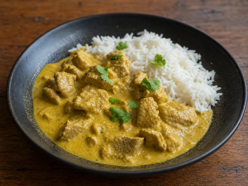 Danie Cielęcina w curry