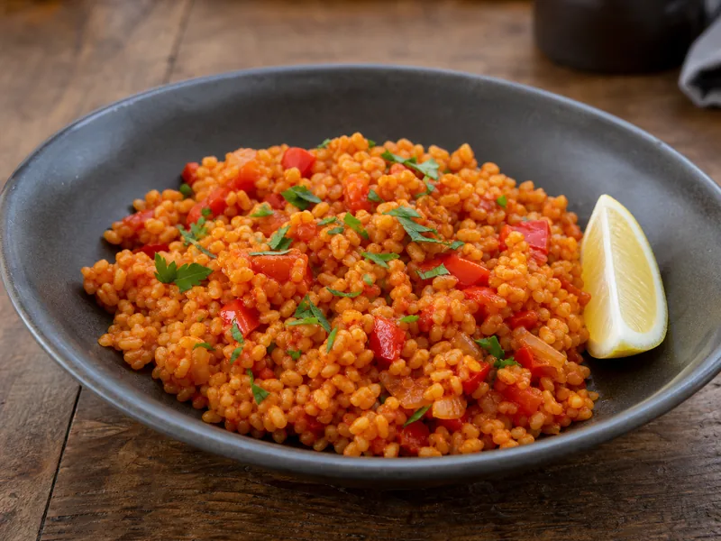 Danie Kasza bulgur po turecku