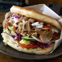 Danie Kebab w bułce