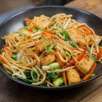 Danie Makaron z tofu