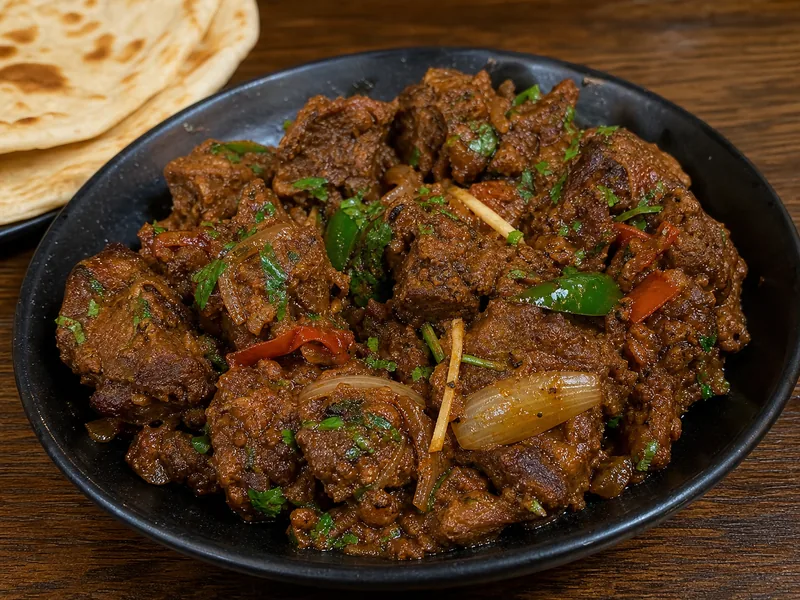 Danie Mutton Tawa Masala