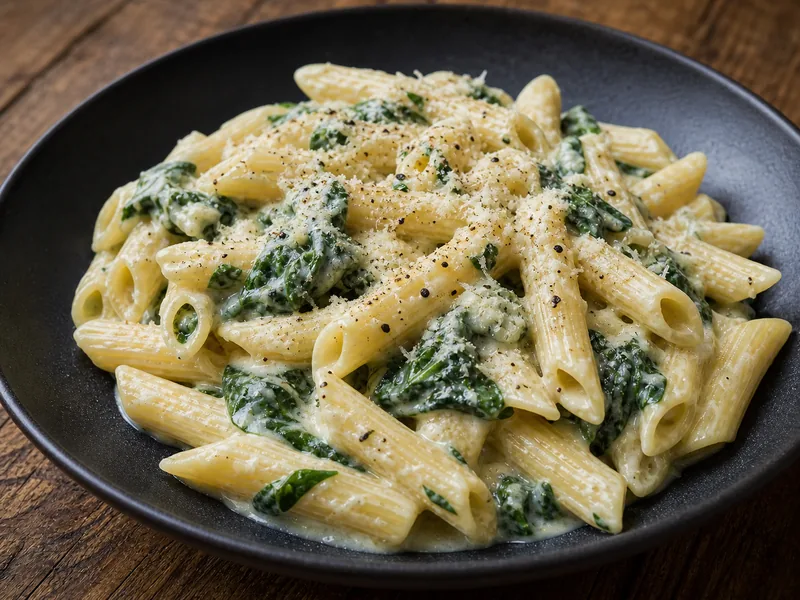 Danie Penne Spinaci e Gorgonzola