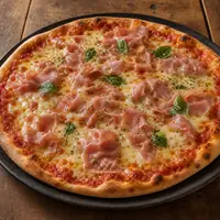 Danie Pizza z szynką