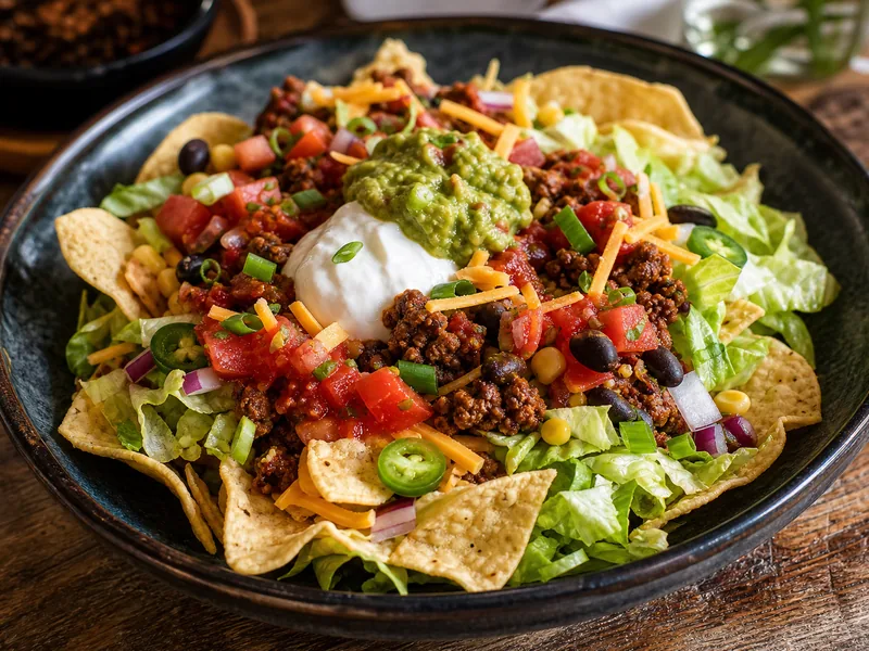 Danie Sałatka taco