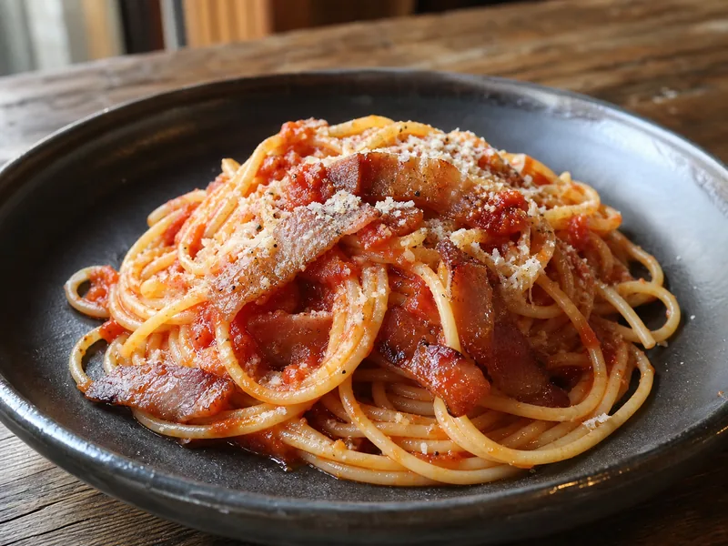 Danie Spaghetti all’Amatriciana