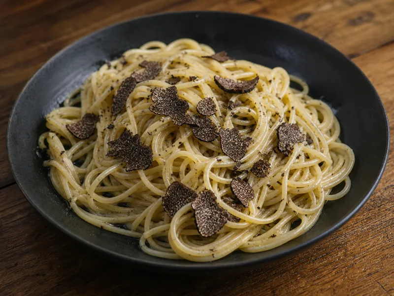 Danie Spaghetti z truflą