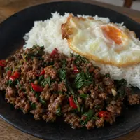 Danie Thai Basil z Wołowiną