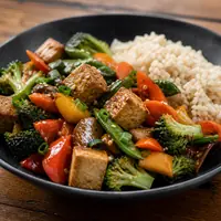 Danie Tofu z warzywami