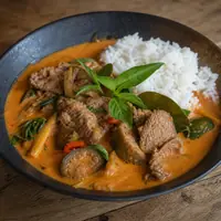 Danie Wołowina w czerwonym curry